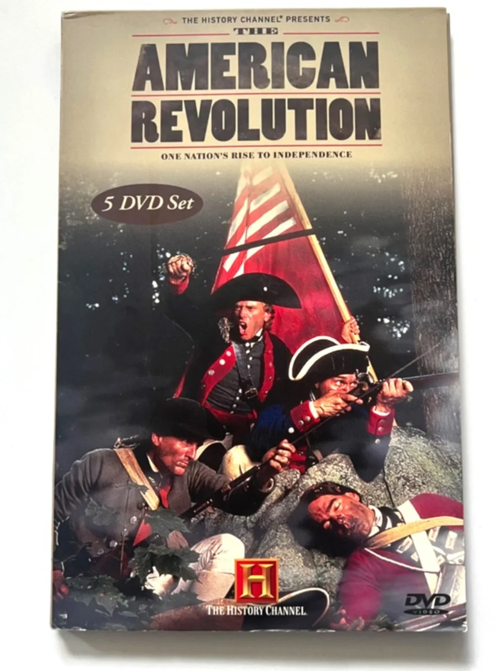 The American Revolution by The History Channel 5 DVD Set w Booklet + Poster 2005